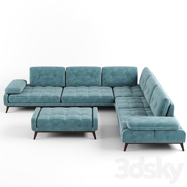 Nill's Pralin corner sofa