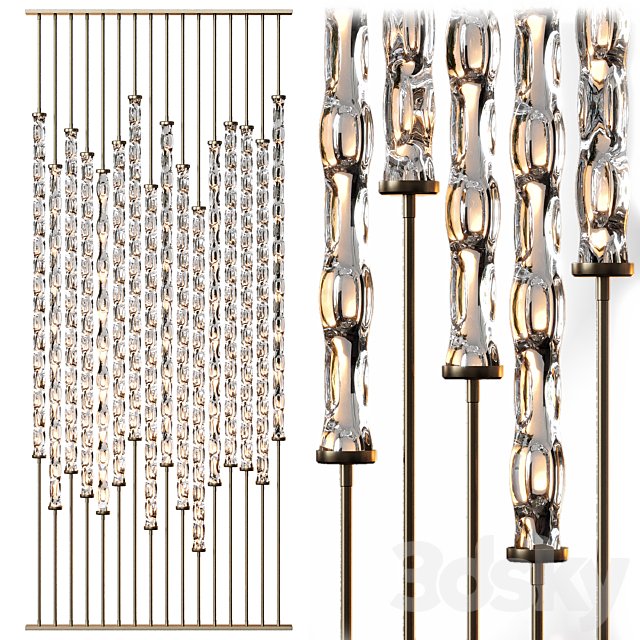 Glass partition