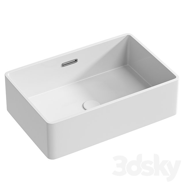 Bowl-sink Aquanet Perfect-2 48 273674 White