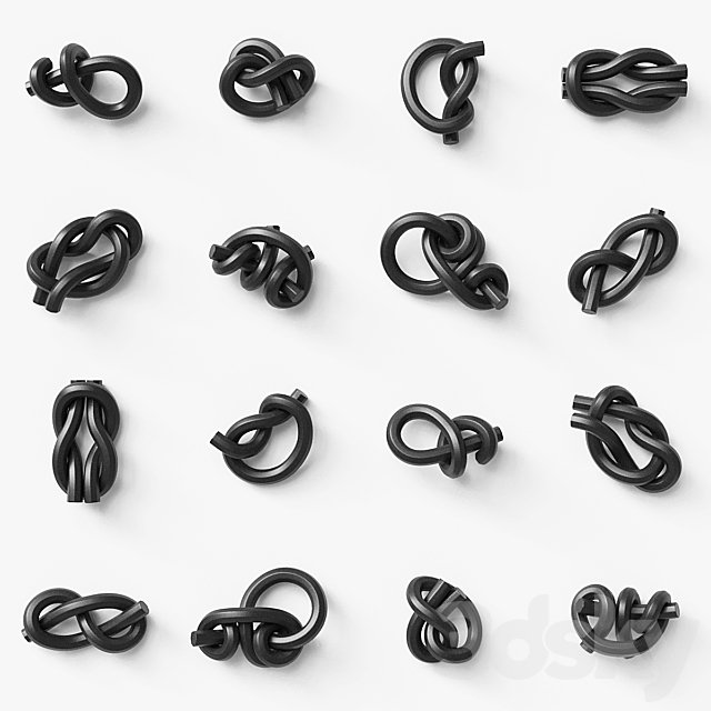 Sculpture Knot by Purely Porcelain