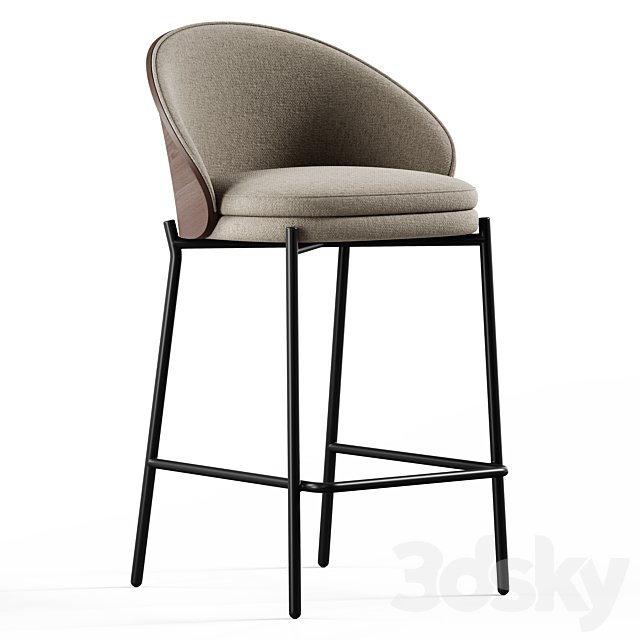 Kave Home - Eamy, Bar stool small