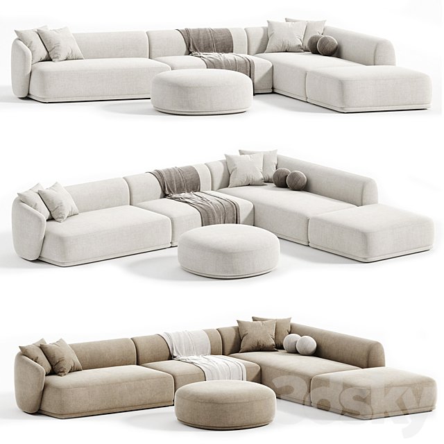 Rene Sofa by Meridiani