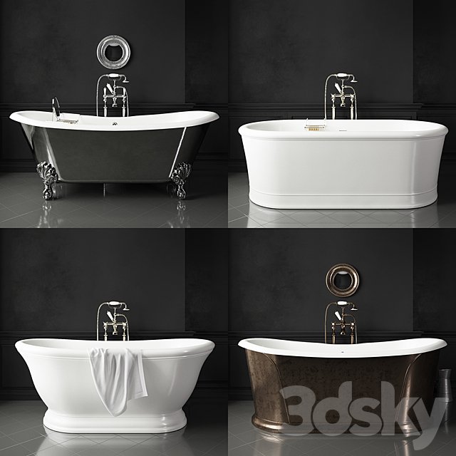 Devon &amp; Devon Bath set (vray, corona)