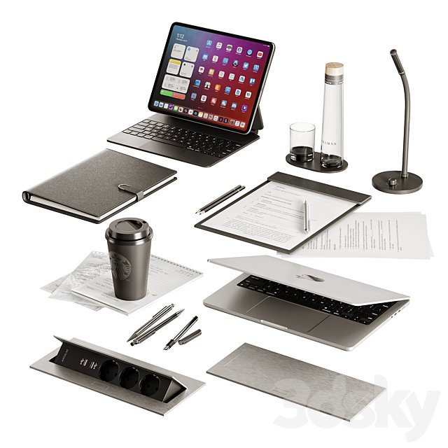 Decorative set for office