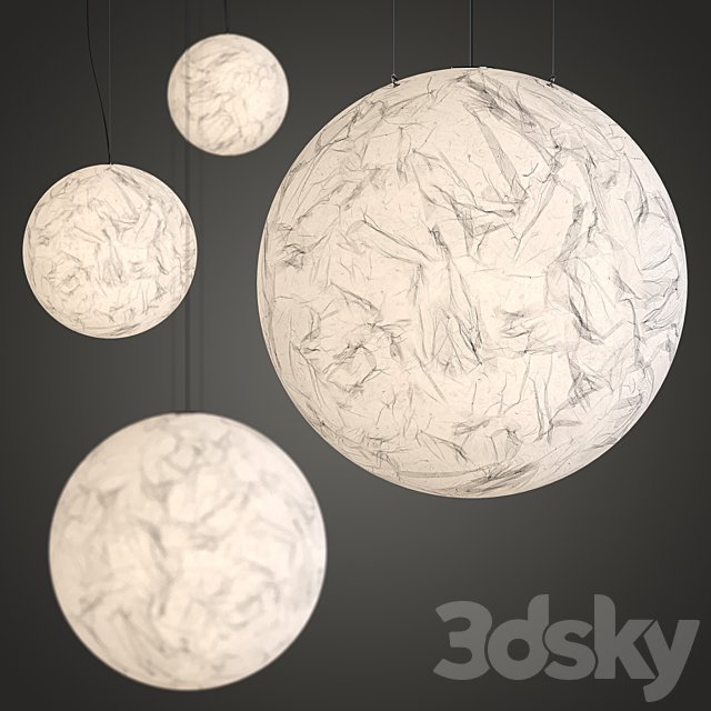 Moon Chandelier by Davide Groppi