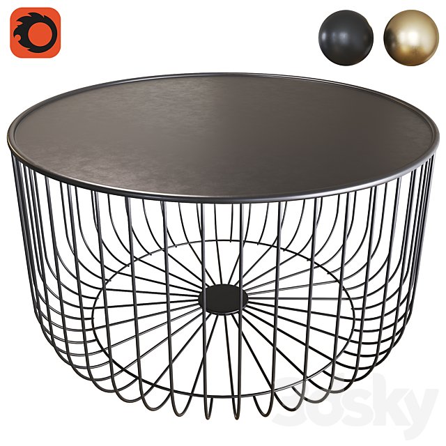 Trevi Wire coffee table