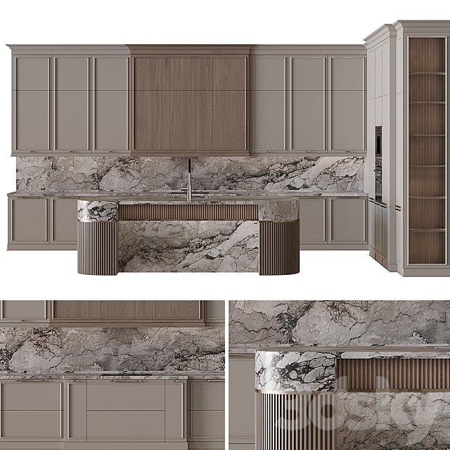 Neoclassical style kitchen 60
