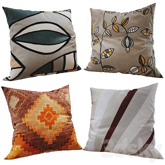 Decorative pillows set 249