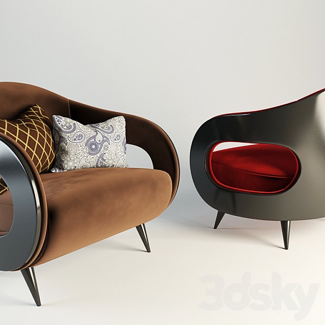 Armchair TURRI CONTEMPORARY