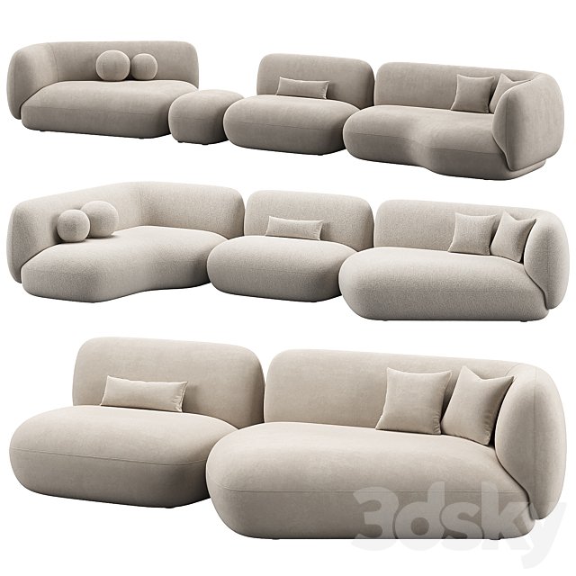 Jade Sofa 1 by Potocco