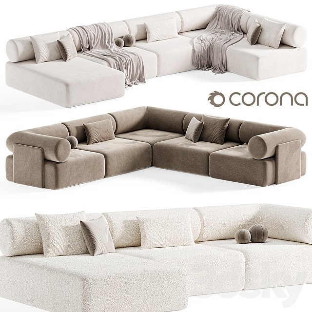 CIPRIANI U SHAPED SOFA Modern By lusso living