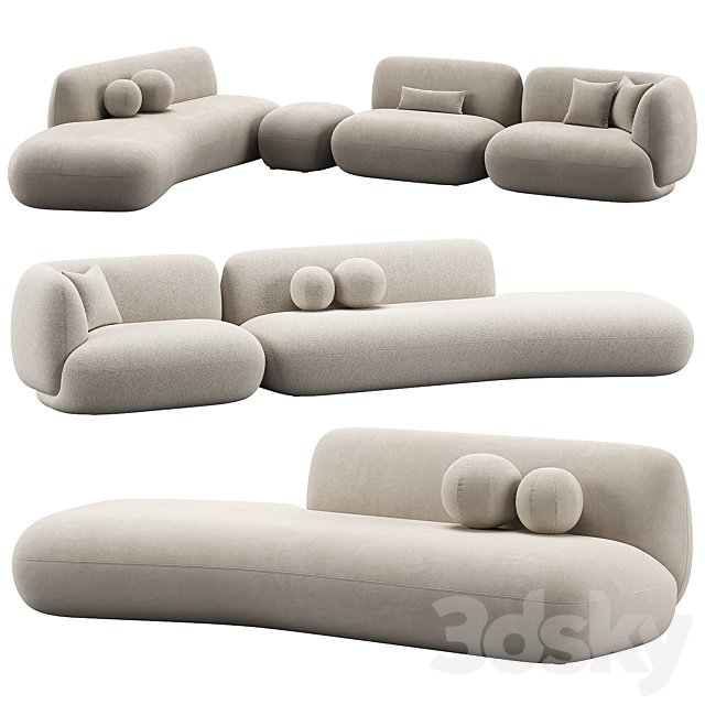 Jade Sofa 2 by Potocco