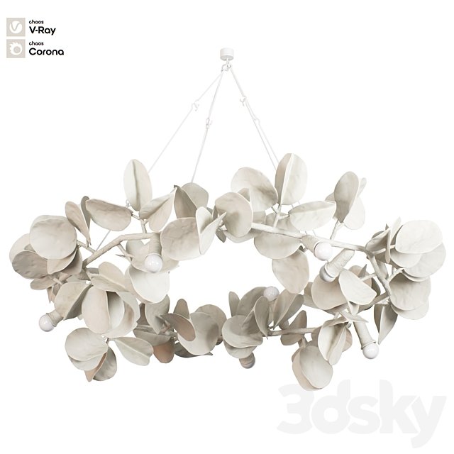 Pendant lamp Olga Engel Moonpapier Paris