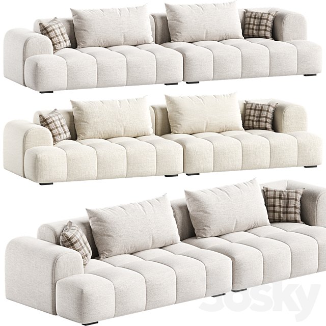 Extra Long Modern Sofa