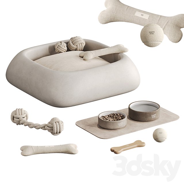 Happy dog set Accessories for dogs