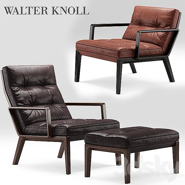 Armchair Andoo Lounge Walter Knoll