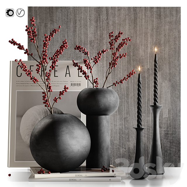 Decor set 38 Ilex