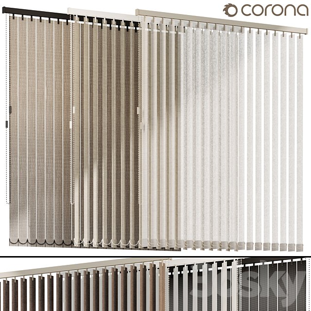 Roller blinds Vertical, Roller blinds