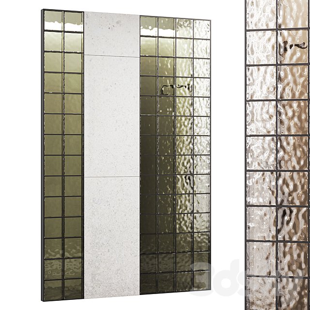 Glass Block Wall 01