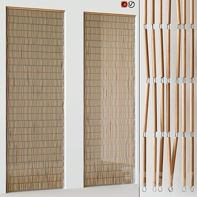 Rope curtain