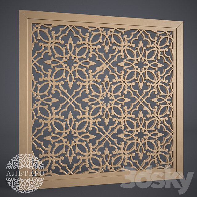 AlteroStyle Carved panel MDF RV0004