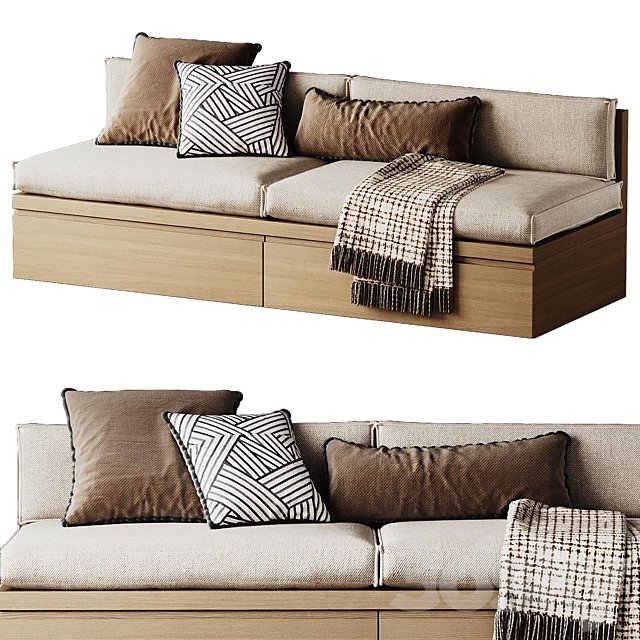 Soft seat for window sill