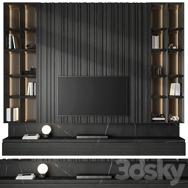 tv wall set 16