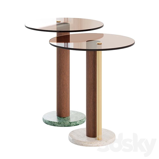 ATHENA SET OF 2 COFFEE TABLES