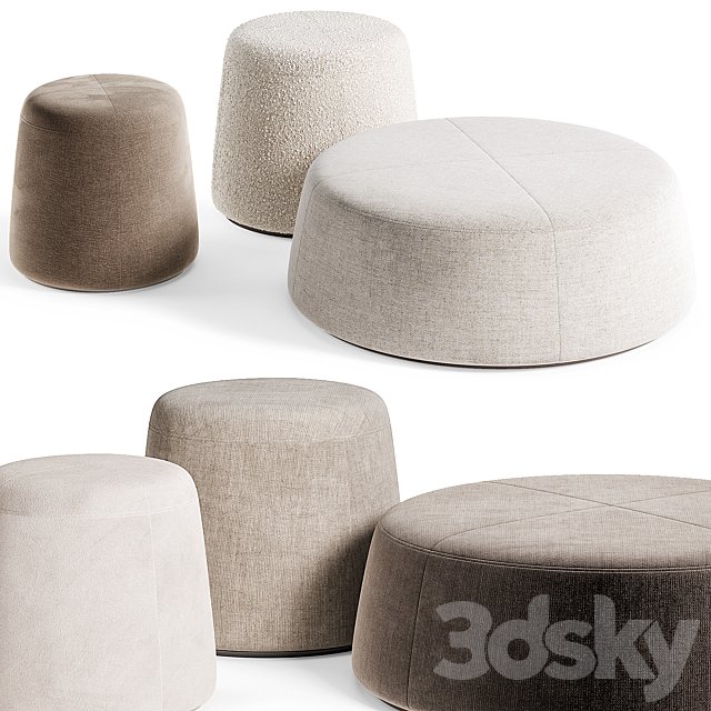 Pouf Bonbon Modern By Como