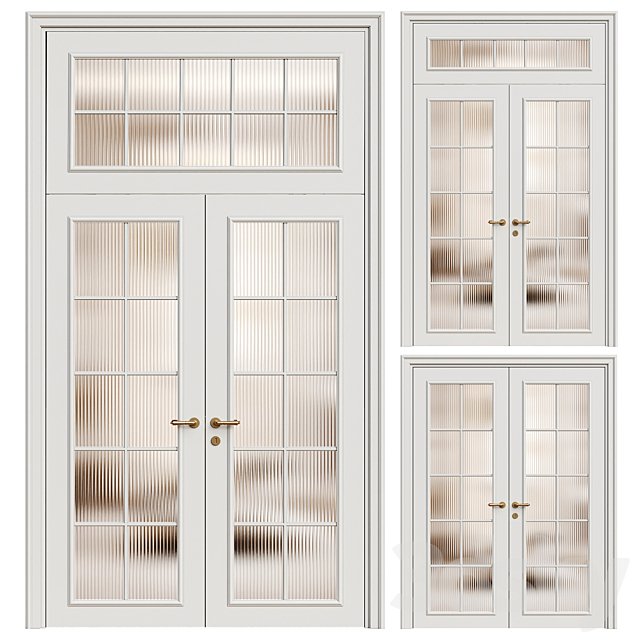 Paris Volhovec double door - interior door 231 - glass classic door