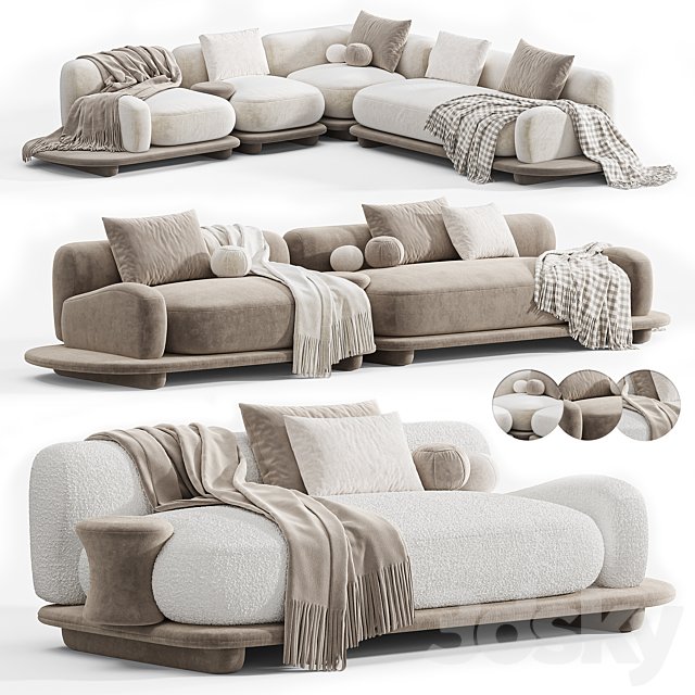 Busnelli Grumetto Sofa 01 Composition