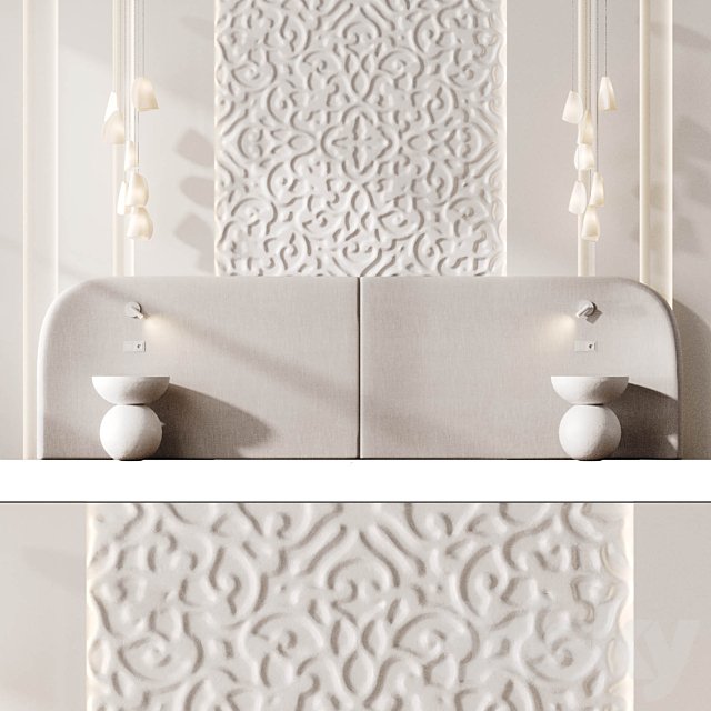 Decorative wall 3D panel 019 Ornament