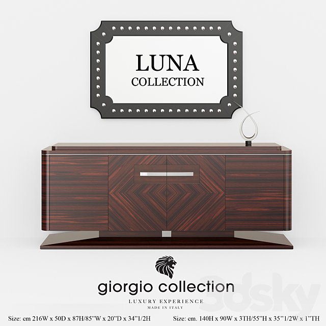 Dressers Giorgio collectio, collection Luna