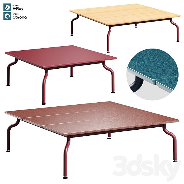 Magis South table set