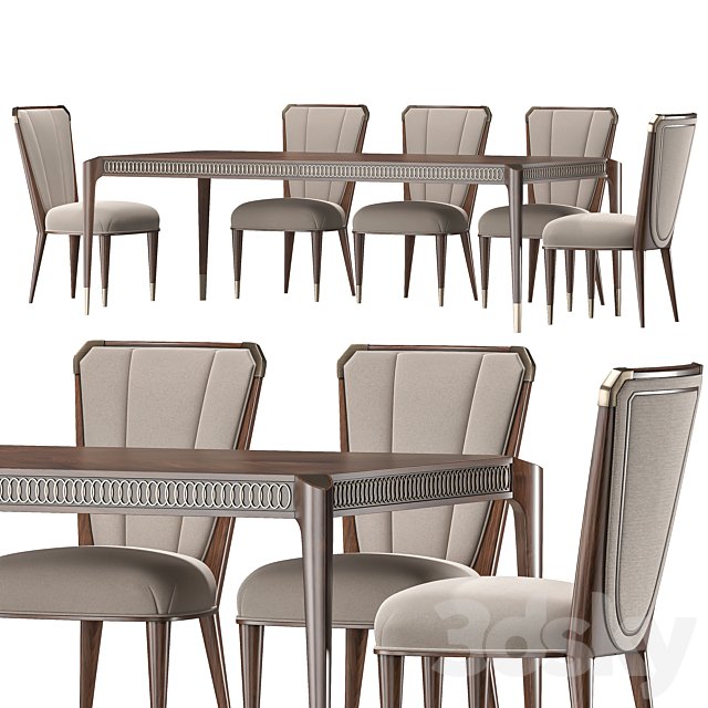 caracole oxford table and chair
