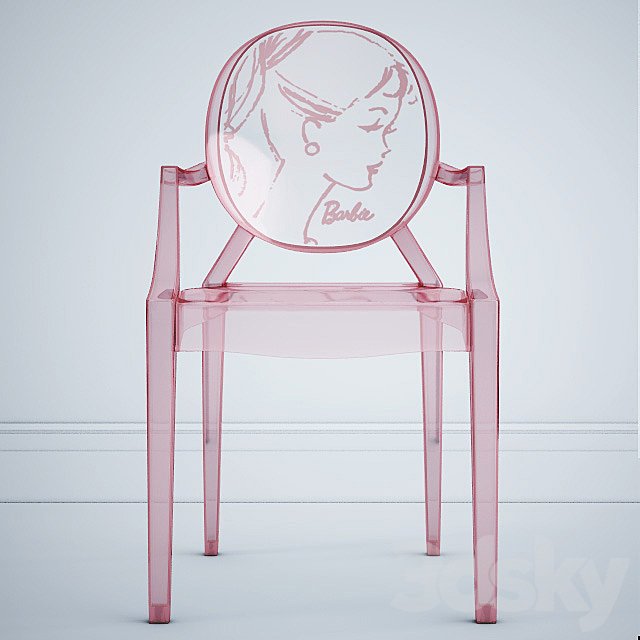 Barbie Louis Ghost Chair