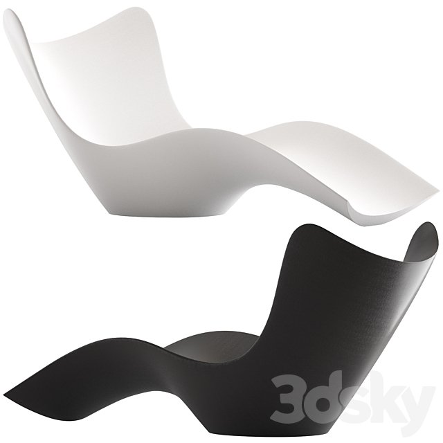 Surf Sun Lounger by Karim Rashid