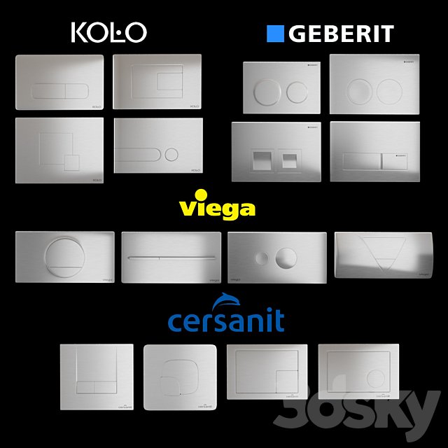 Set Flush buttons
