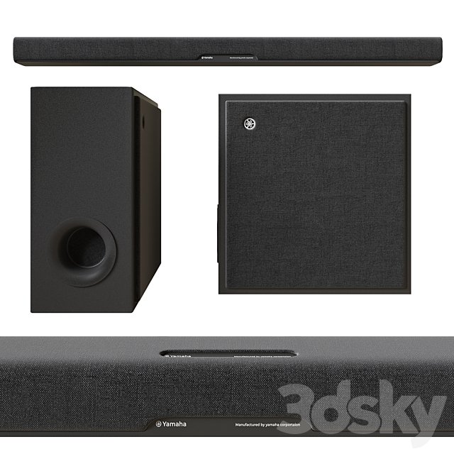 Yamaha soundbar with subwoofer