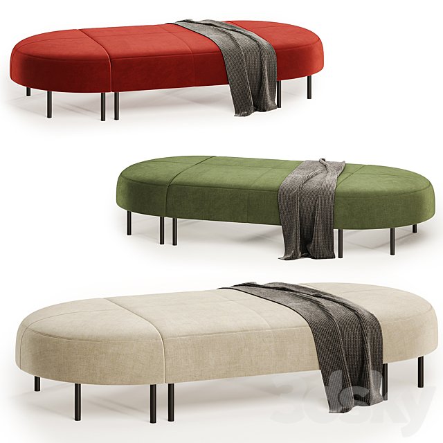 Bench VARIETY 8 seater