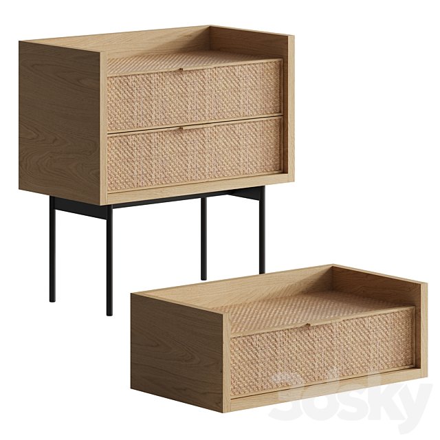 Louison bedside tables from LaRedoute