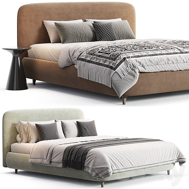 Wanda Bed by Manzzeli