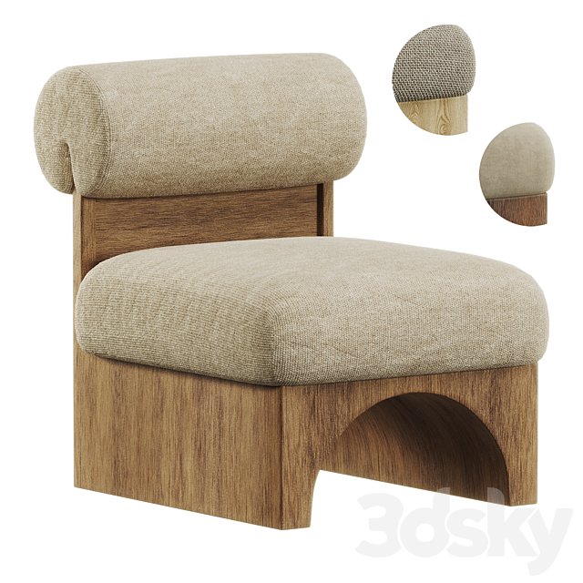 Velvet Pamela Accent Chair