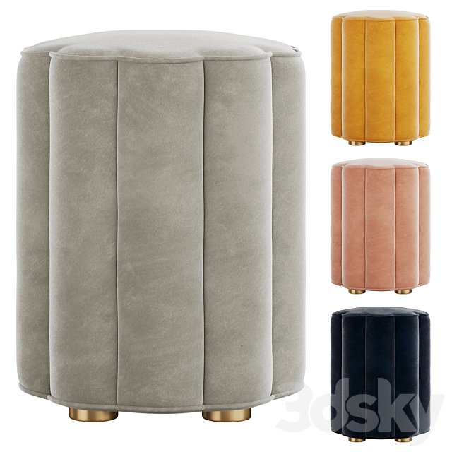 Adriana Pouf Soho Home 4 colors