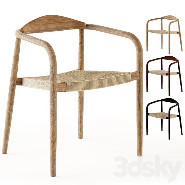 kave home nina stackable chair