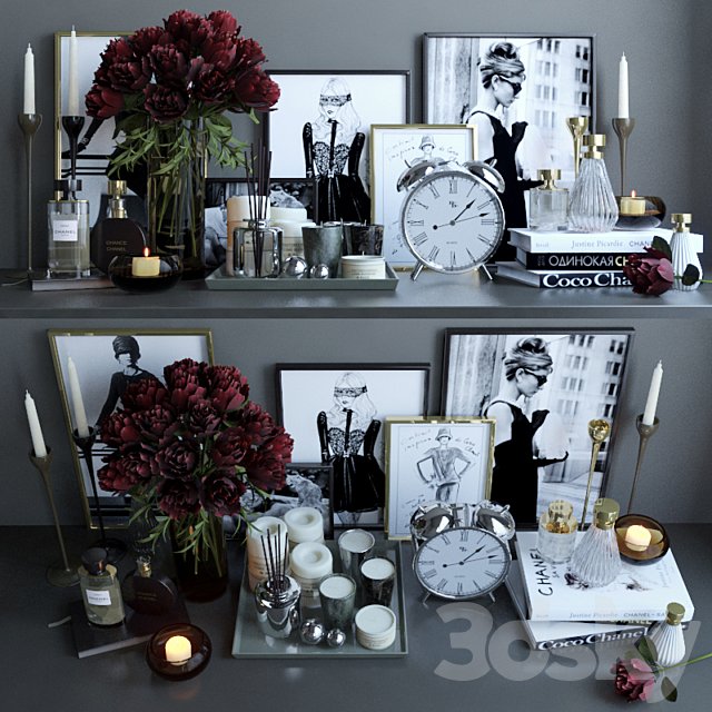 Decorative set Chanel