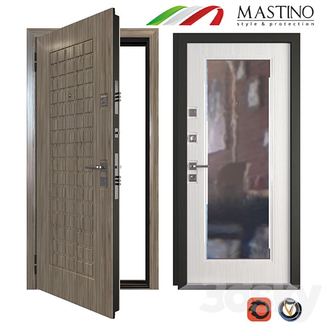 Input metal door MASTINO MARKE