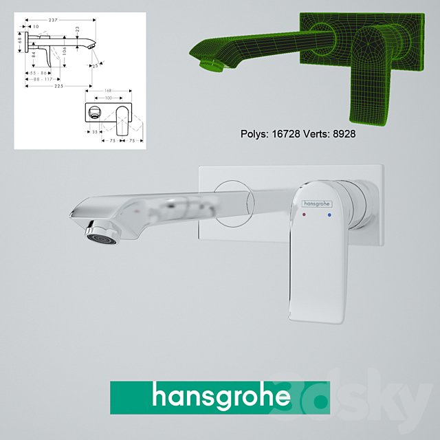 Basin Mixer Hansgrohe Metris
