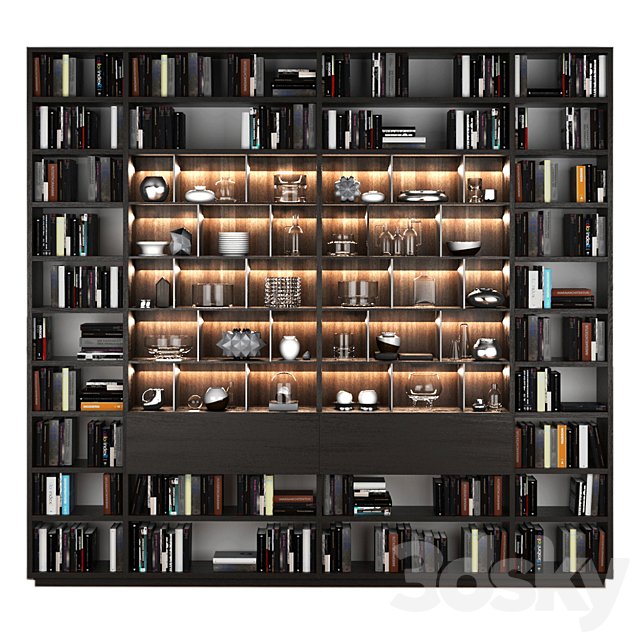 bookcase Poliform