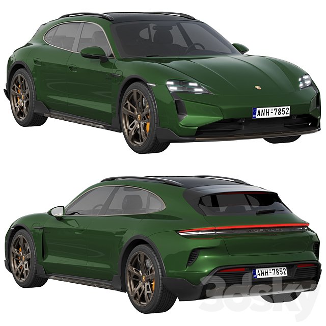 Porsche Taycan Turbo Cross Turismo 2024
